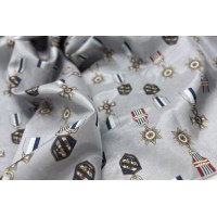 Подкладочная ткань Медальки